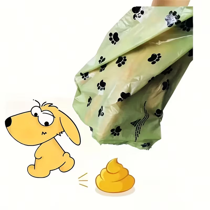 Rollo De Bolsas De Residuos Para Mascotas (20 Unidades)