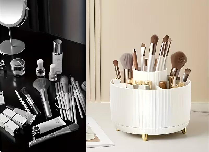 Organizador Giratorio 360° Para Maquillaje Y Cosméticos