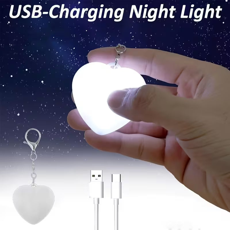 Luz Led Recargable Para Cartera O Bolso + Cable USB