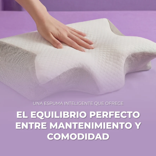 Almohada Cervical Ergonómica Anatómica — Soporte de Cuello y Alineación Cervical