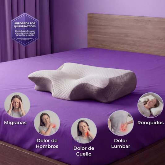 Almohada Cervical Ergonómica Anatómica — Soporte de Cuello y Alineación Cervical