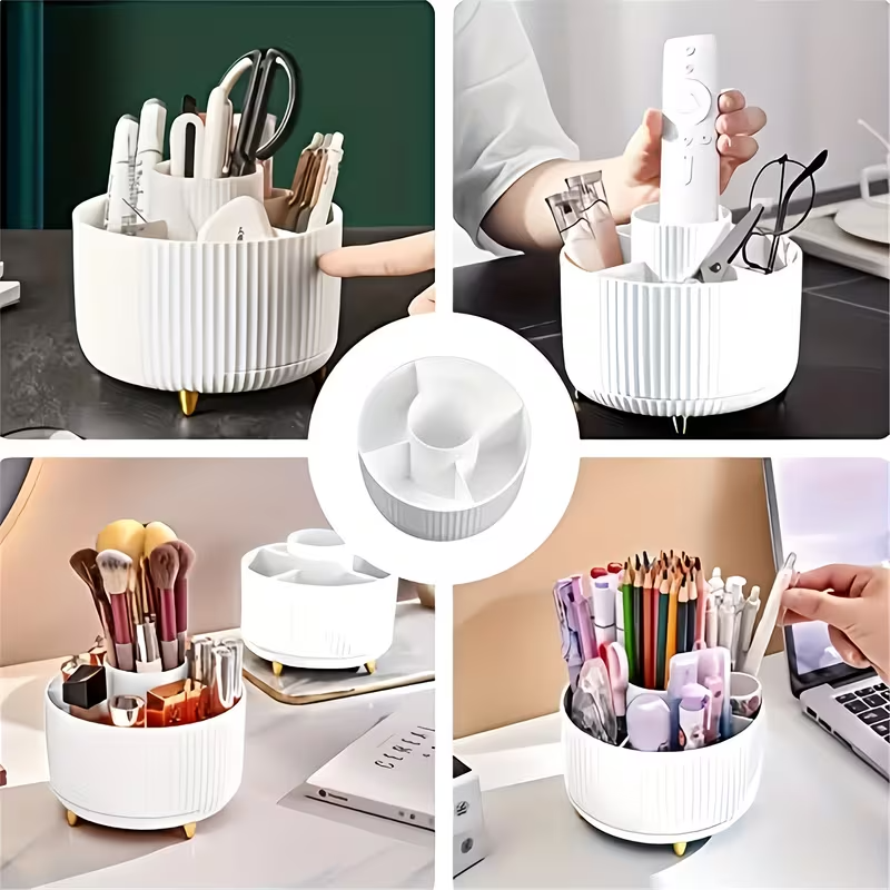 Organizador Giratorio 360° Para Maquillaje Y Cosméticos